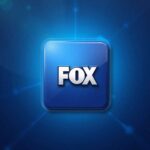 FOX TV Logo – Bold Blue Digital Style