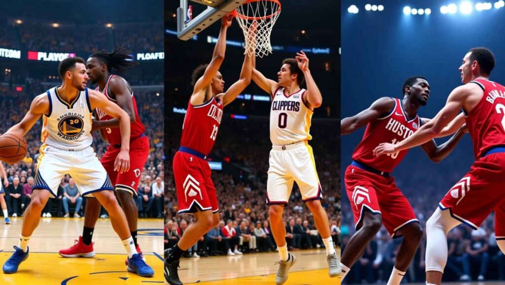 2025 NBA Playoffs Game 5 Intensity Across the Court